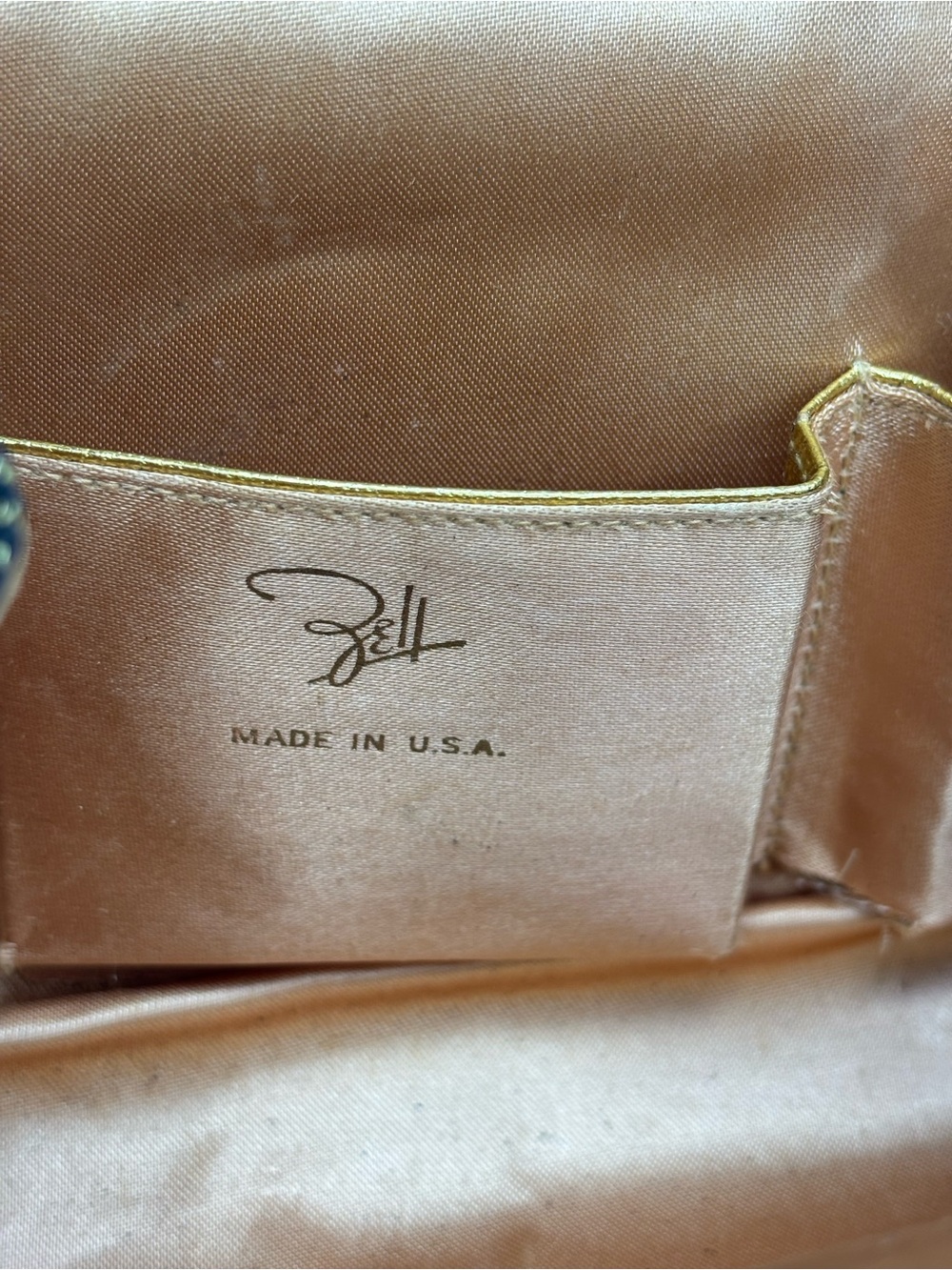 Vintage 1950s Zell Fifth Avenue vanity evening clutch - Picture 9 of 9